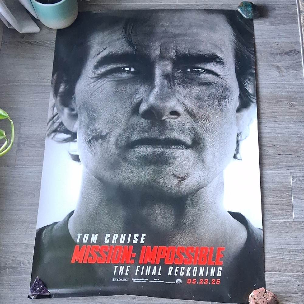 Mission: Impossible Poster - Black and White